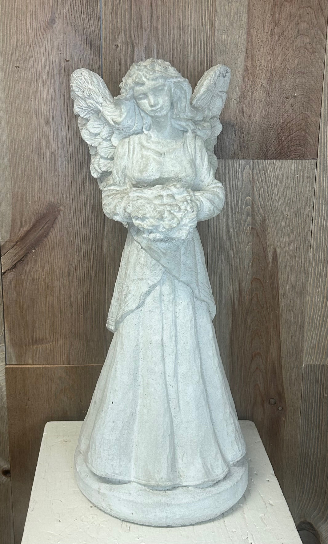 Angel With Birds Statue/ Wing Planter