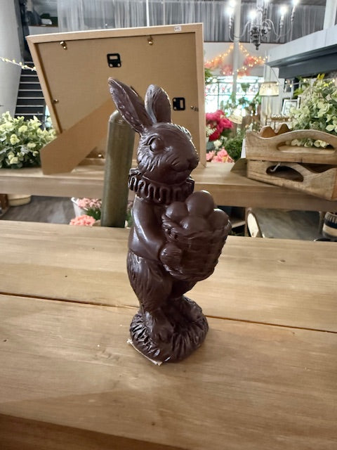 Chocolate Easter Bunny with Basket