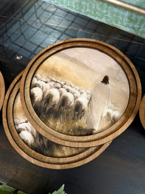 Small Round Shepherd Art