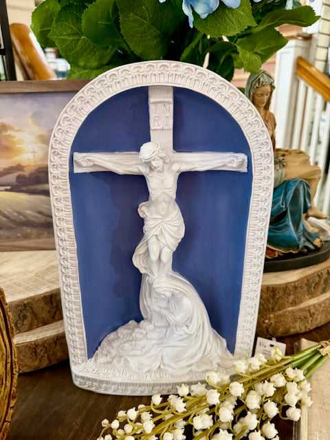 Blue Crucifix