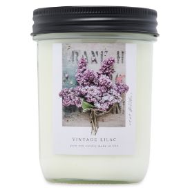Vintage Lilac Scented Soy Candle