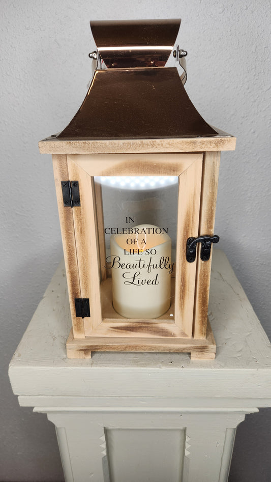 Beautifully Lived Lantern
