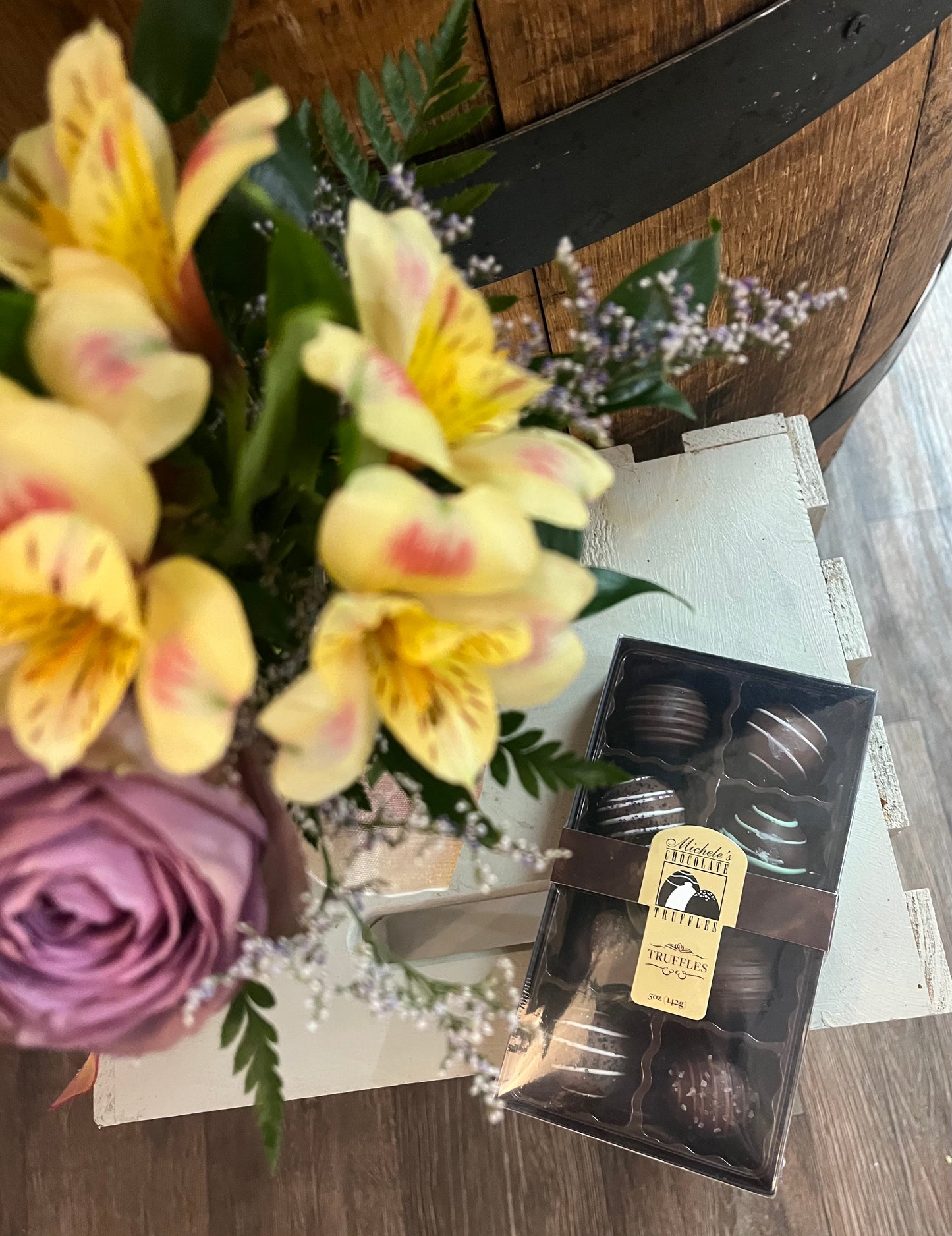$50 Bouquet with Truffles