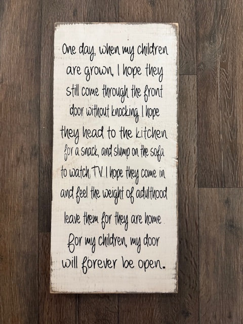 One Day my Children