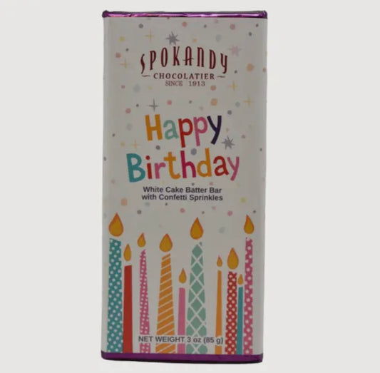 Happy Birthday Chocolate Bar