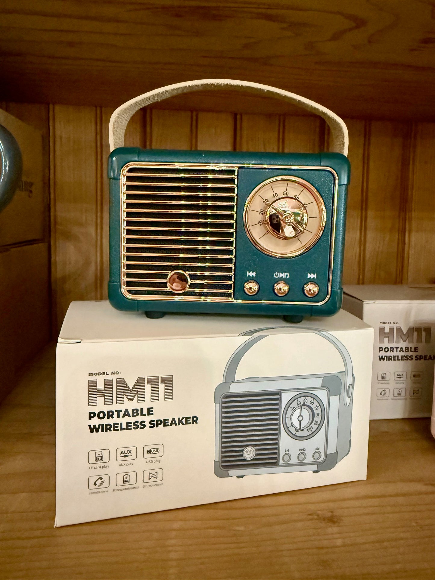 Square Vintage Radio