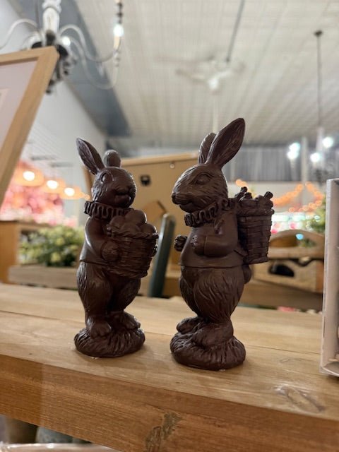 Chocolate Easter Bunny with Basket