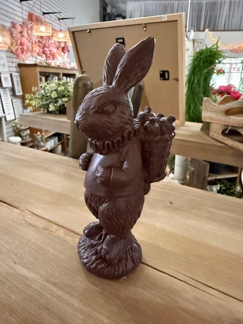Chocolate Easter Bunny with Basket