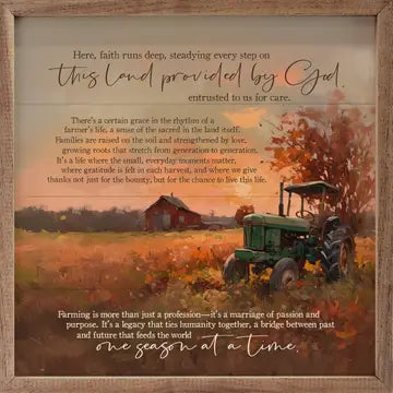 This Land Provided by God
