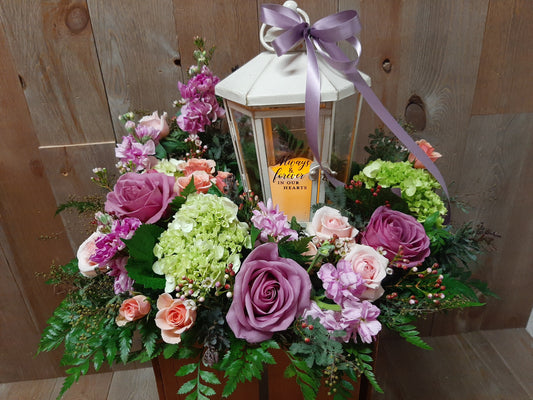 Lantern Funeral Arrangement