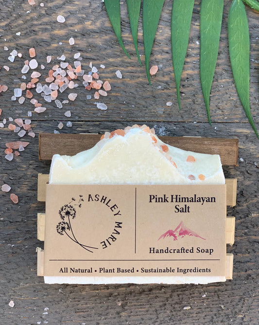100% Natural Soap Pink Himalayan Salt